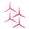 HQProp DP 5x4.3x3 PC V1S Light Pink Propeller - 3 Blade (2CW+2CCW/Bag)