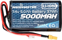 RadioMaster 5000mah 2s Li-ion Battery pack for TX16s