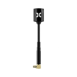 Foxeer 5.8G Micro Lollipop 2.5dBi High Gain Super Tiny FPV Omni Antenna (2pcs) - 90* MMCX Black